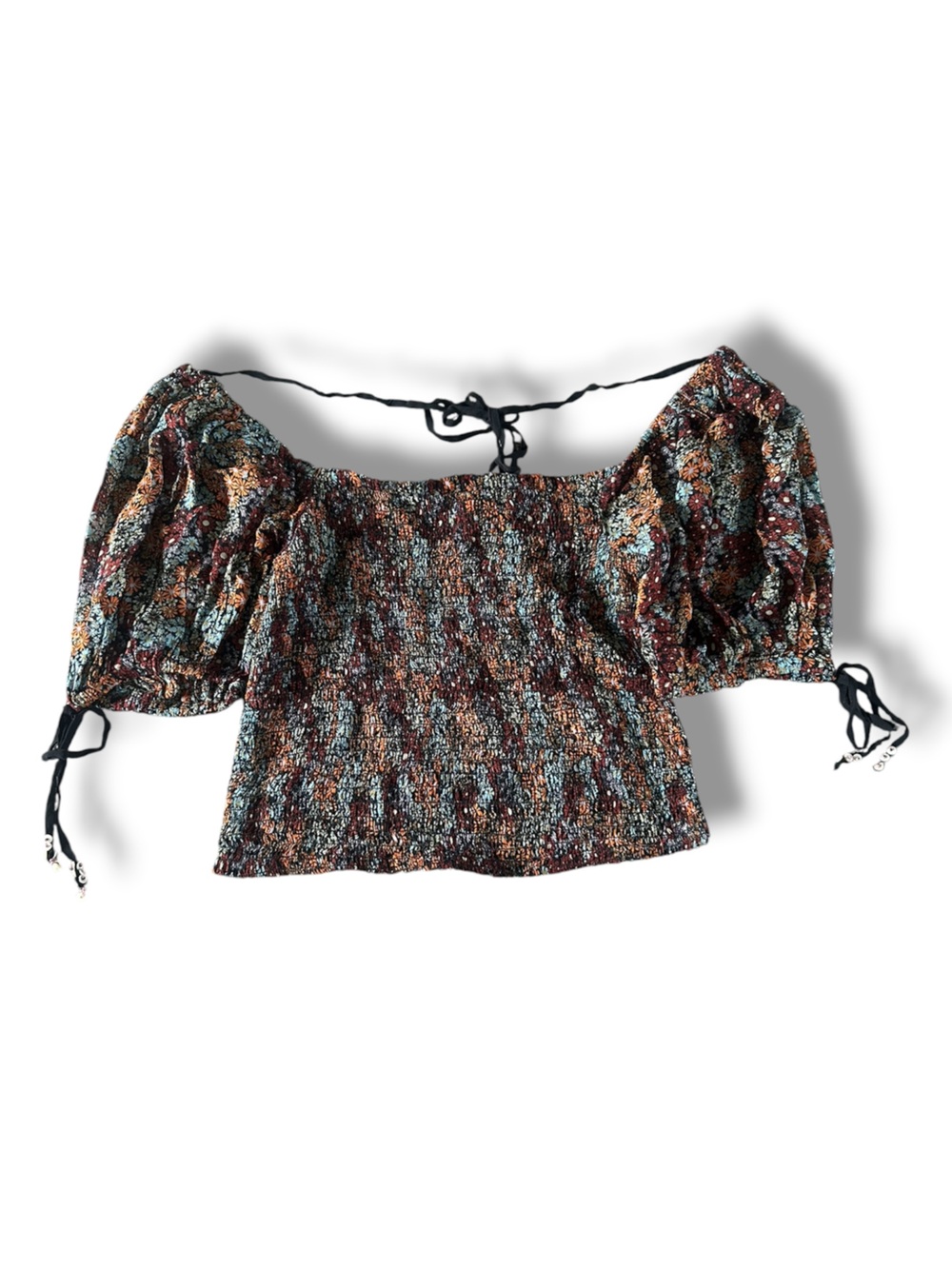 [Free People] Back on Top Crop Top Fall Colors
